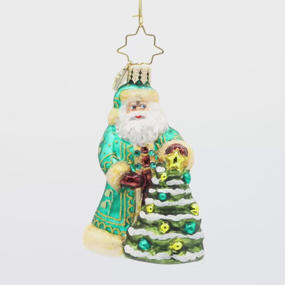 Santas Tinsel Touch Gem