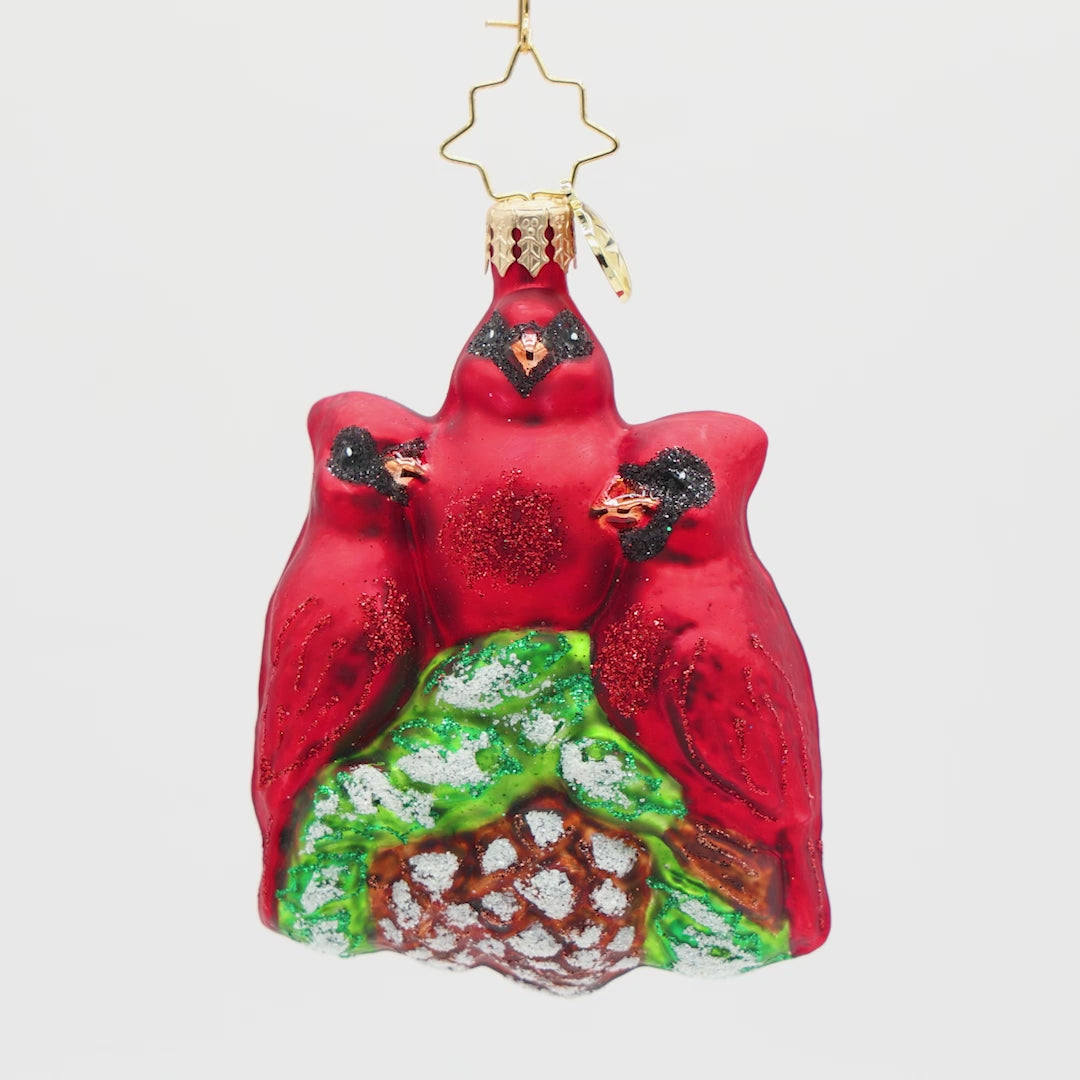 Cardinal Garden Greetings Gem