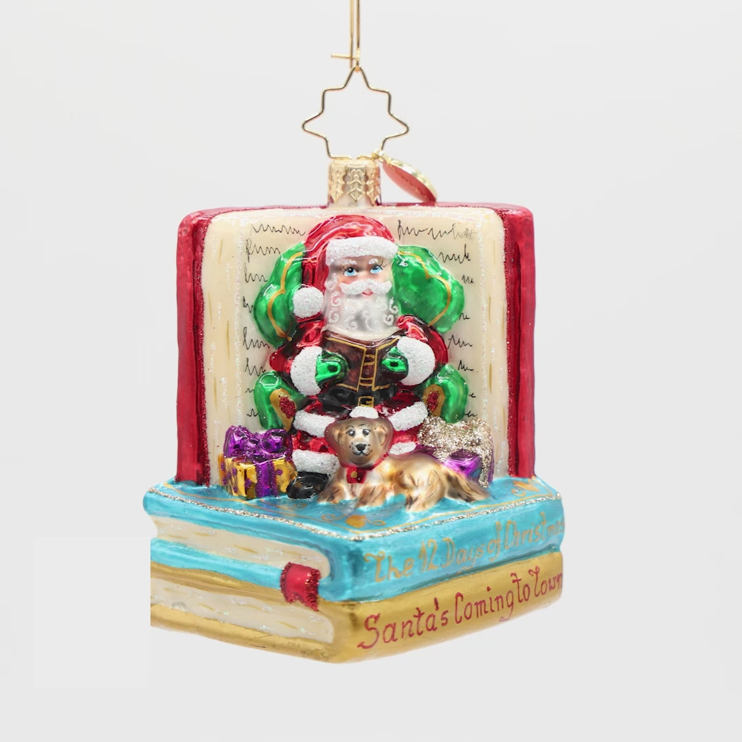 Santa's Book Nook Gem