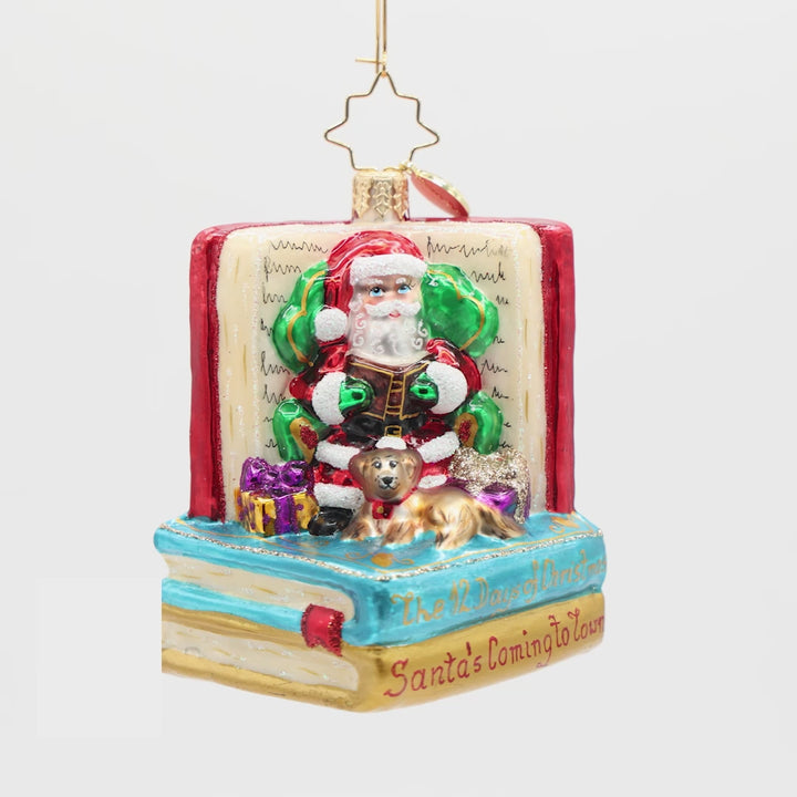 Santa's Book Nook Gem