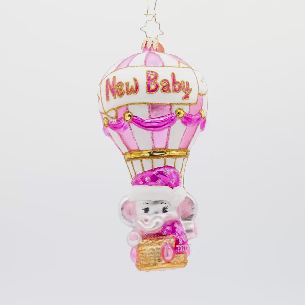 Baby Pink Balloon Adventure
