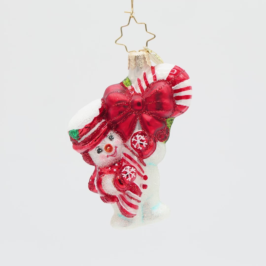 Snowy Retro Cheer Gem