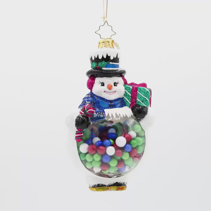 Bubbly Belly Snowman