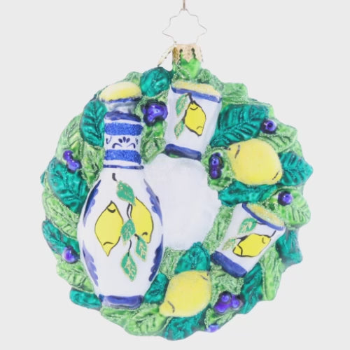 Limoncello Cheers Wreath