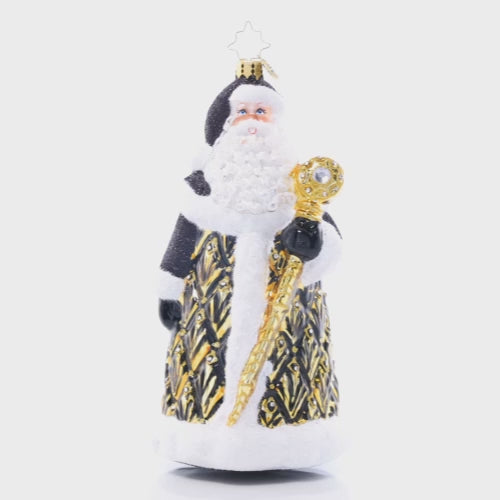 Art Deco Santa
