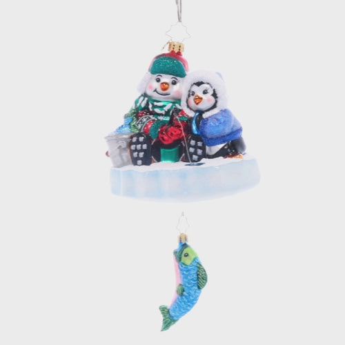 Ice Fishing Snow Pals