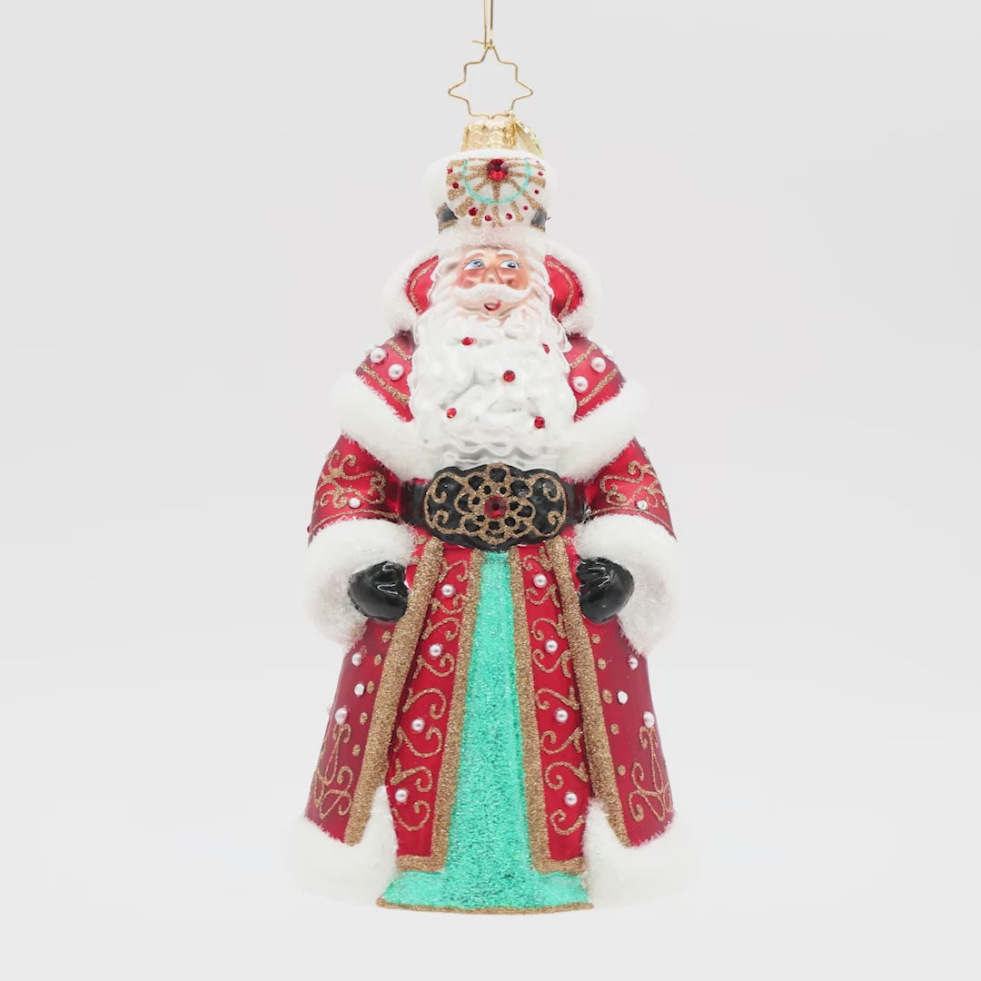 Gilded Majesty Santa