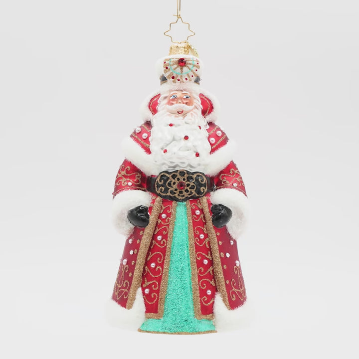 Gilded Majesty Santa