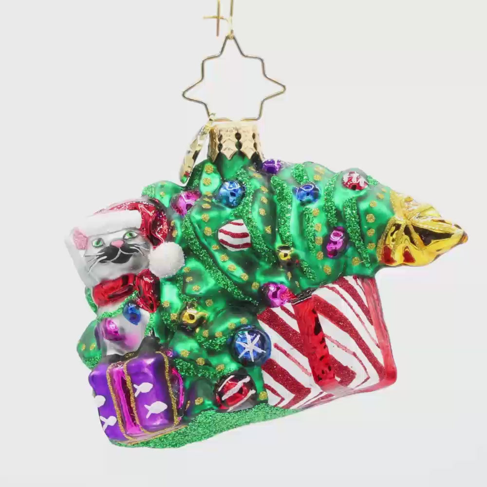 Festive Feline Fiasco Gem