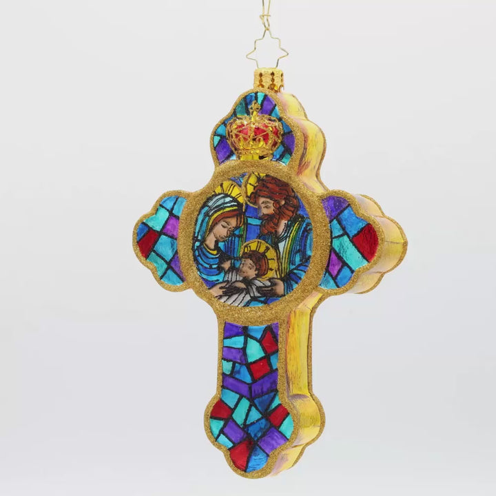 The Radiant Nativity Cross
