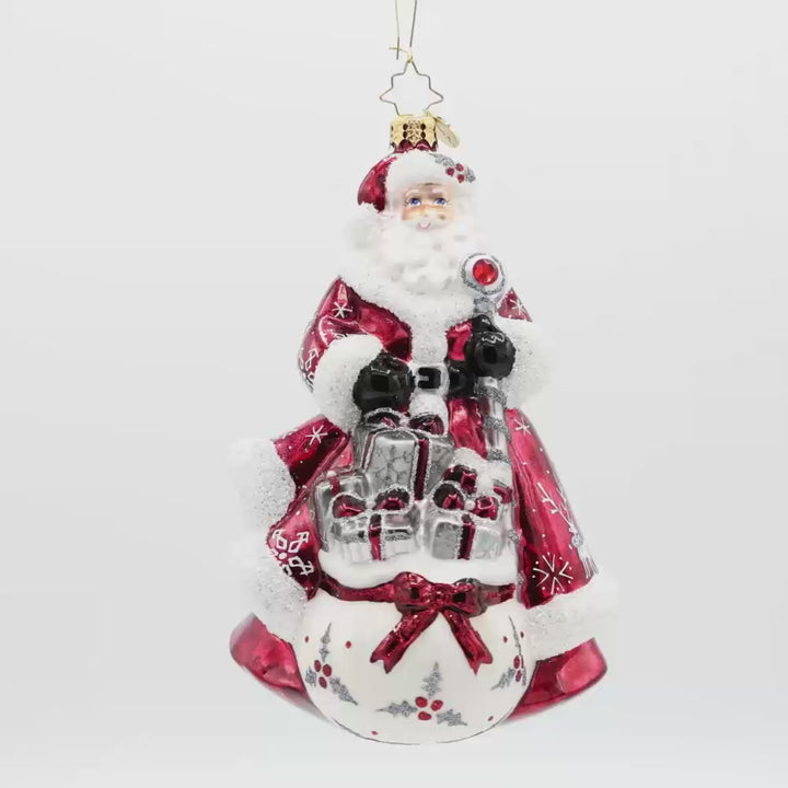 Frosty Fawn Santa