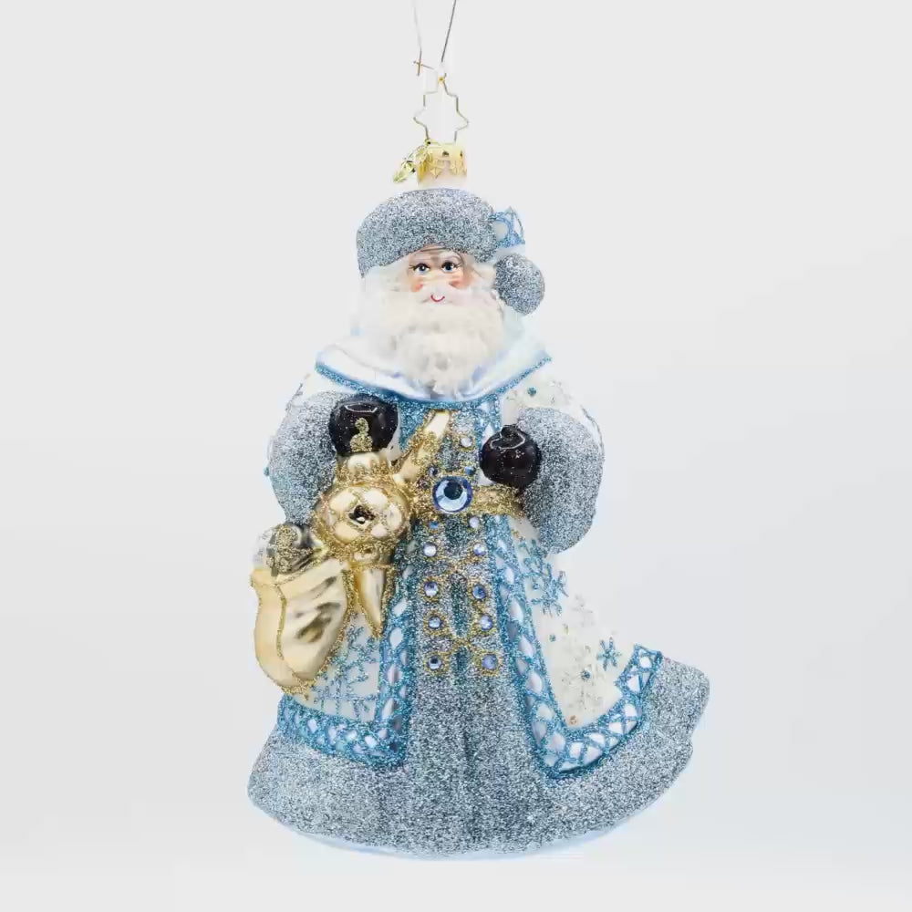 Ivory Frost Santa